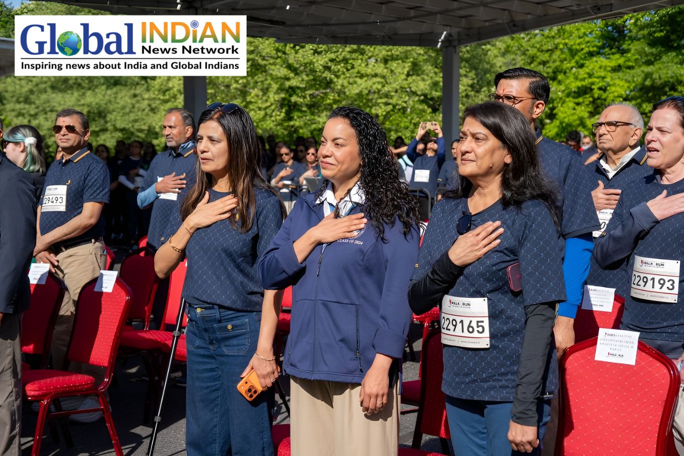 BAPS Walkathon Marks America250 Spirit Of Service