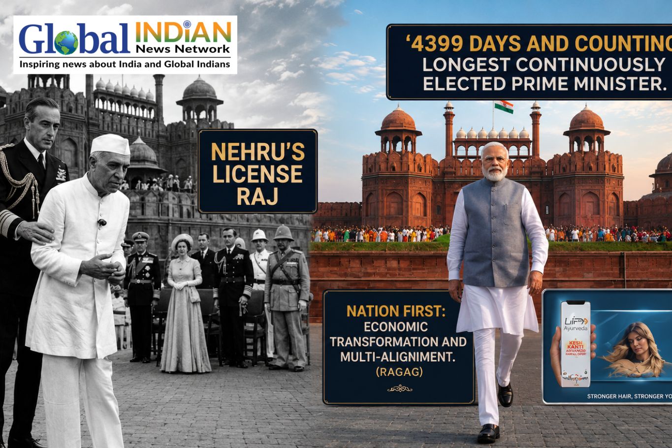 From Nehru’s India to Modi's Nation-First India