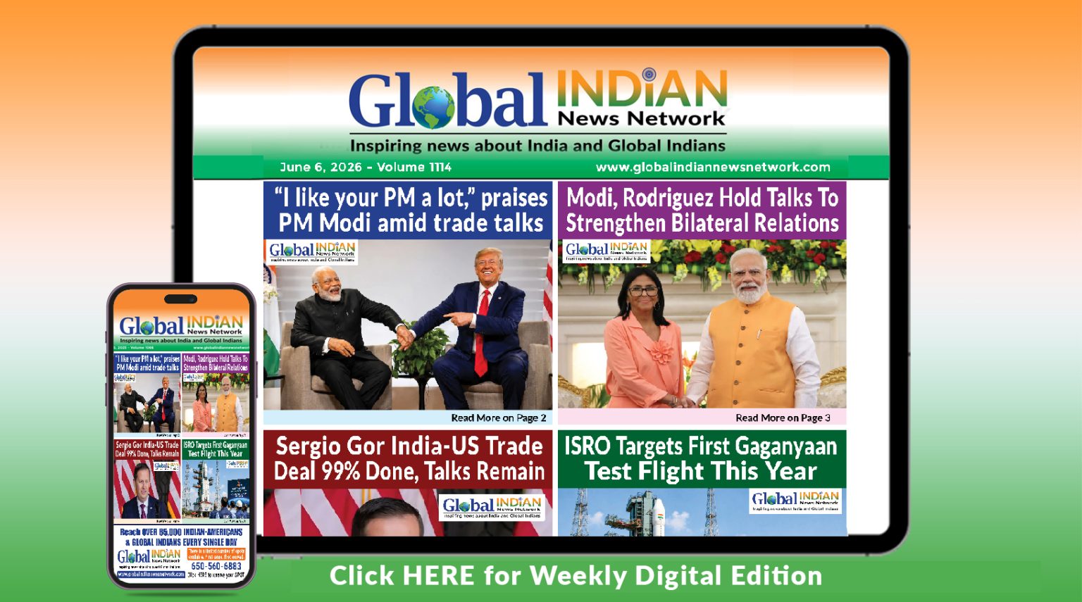 Latest Weekly News about India and Global Indians