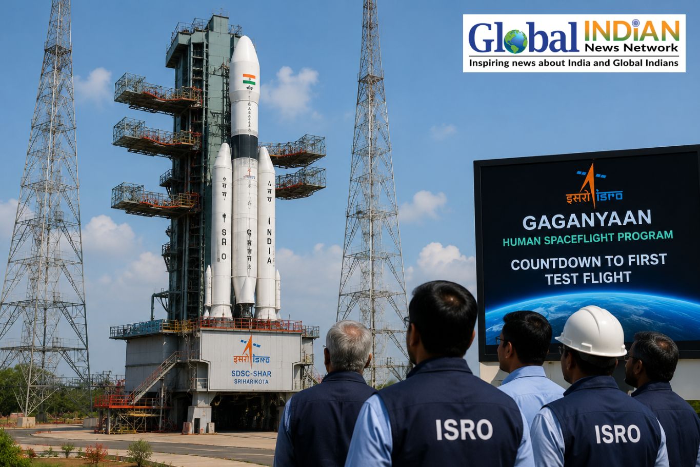 ISRO Targets First Gaganyaan Test Flight This Year