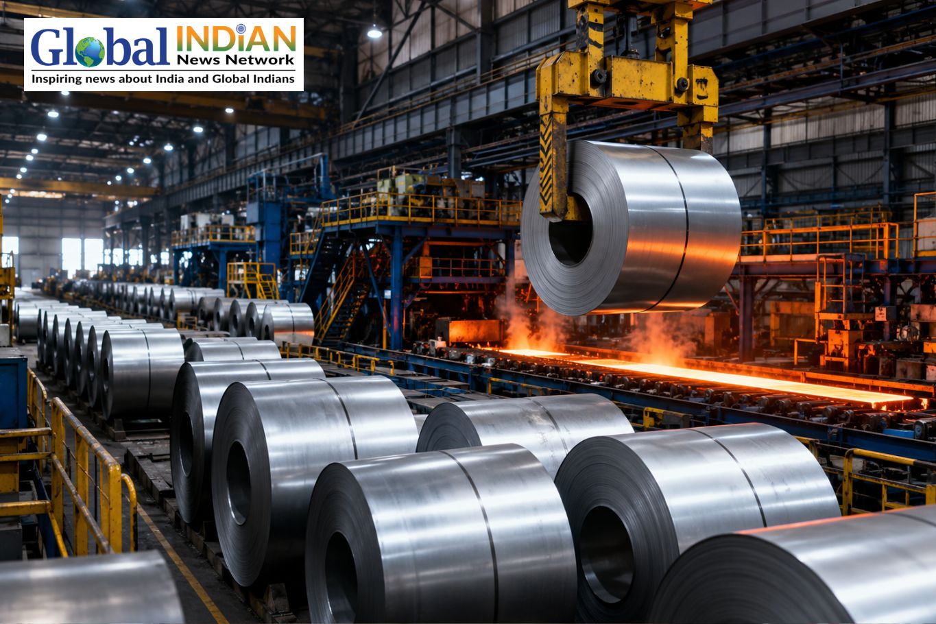 India Steel Sector Records Strong Demand Growth in May