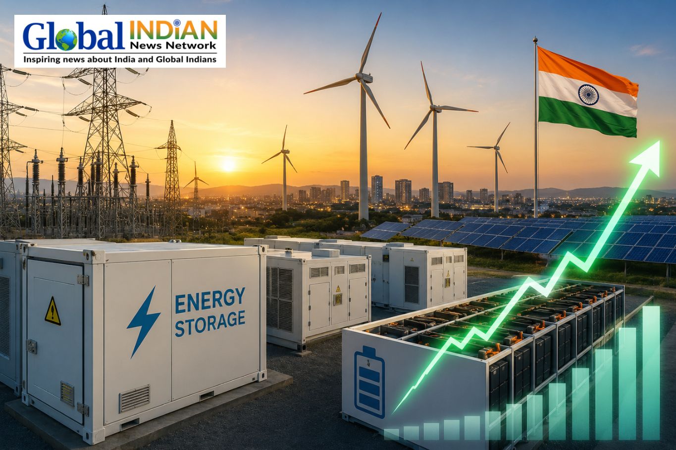 India’s Energy Storage Capacity Sees Massive Growth India’s Energy Storage Capacity Sees Massive Growth