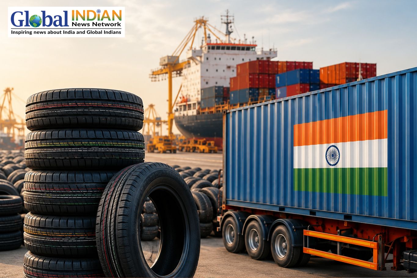 India’s Tyre Exports Hit Record High Globally
