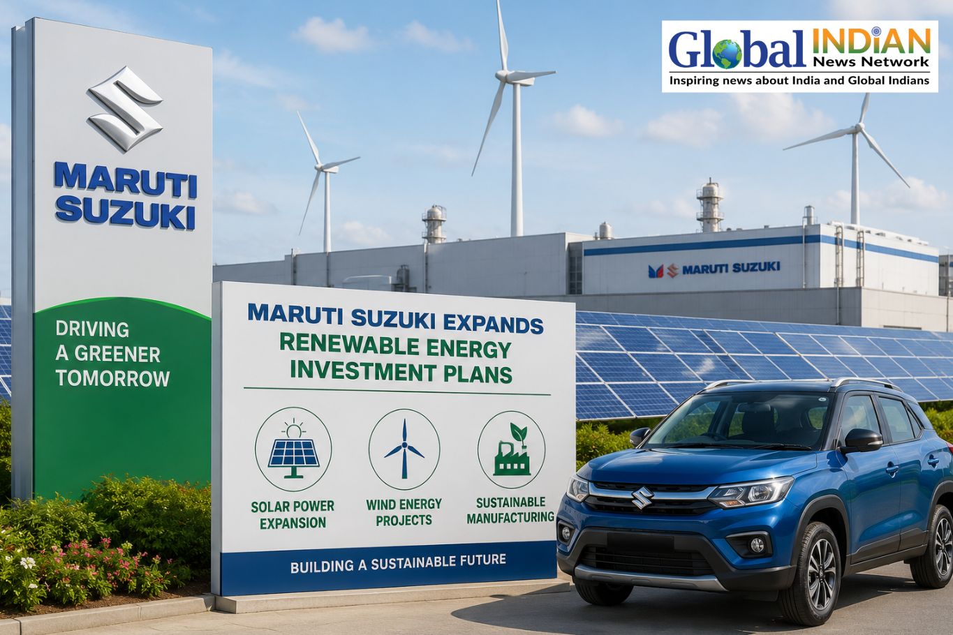 Maruti Suzuki Expands Renewable Energy Investment Plans