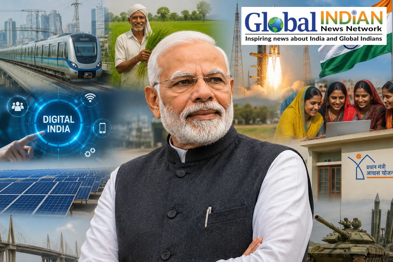 Modi Era 12 Years of Policies Shaping Modern India
