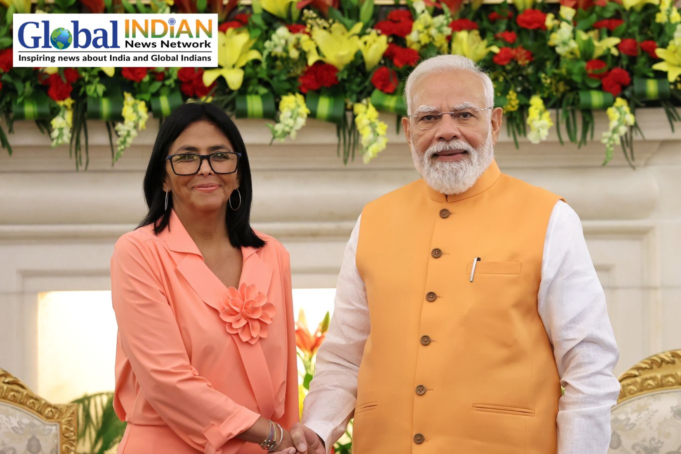 Modi, Rodriguez Hold Talks To Strengthen Bilateral Relations