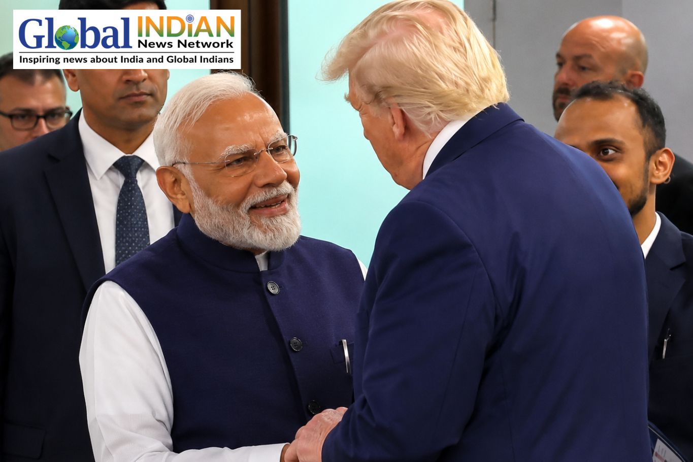 Modi, Trump Share Warm Exchange At Summit