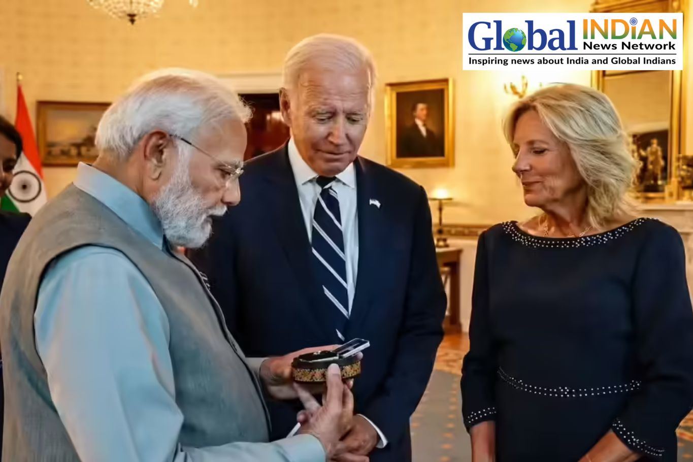 Modi’s Diamond Gift, State Dinner in Jill Biden Memoir Modi’s Diamond Gift, State Dinner in Jill Biden Memoir