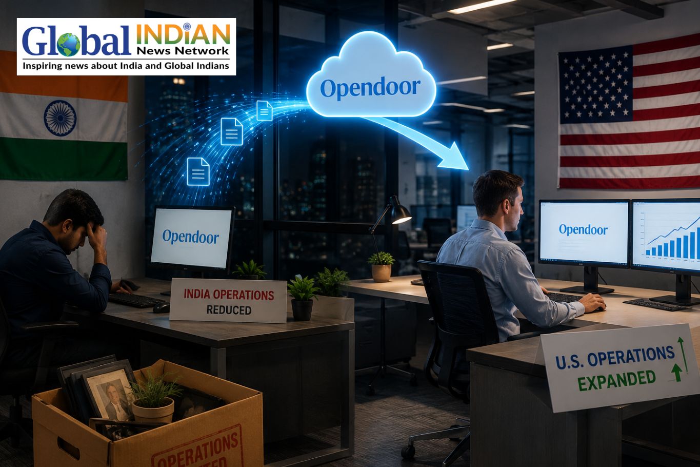 Opendoor Shifts India Roles Back to America Opendoor Shifts India Roles Back to America