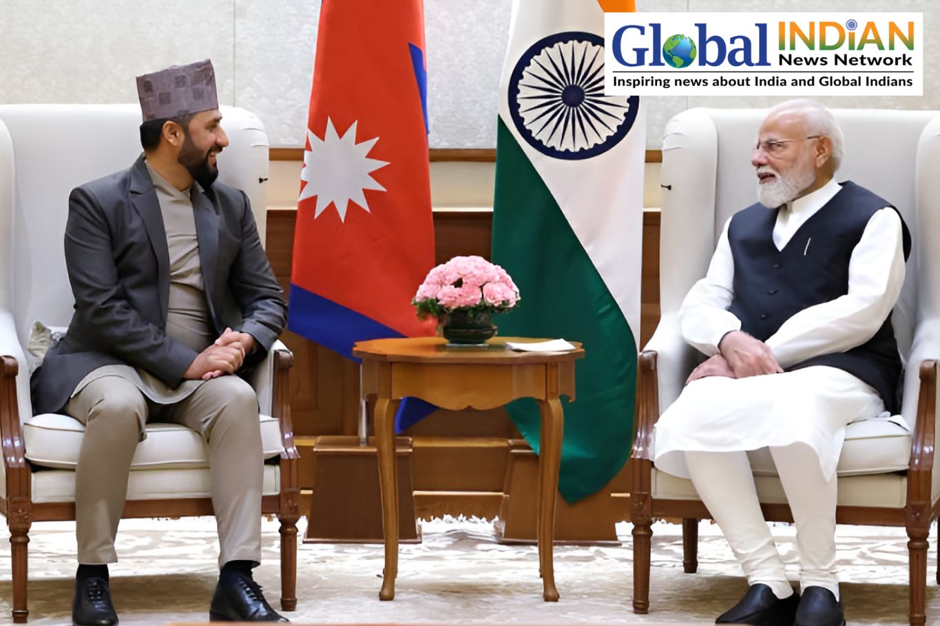 PM Modi meets Nepal RSP chief, seeks closer ties