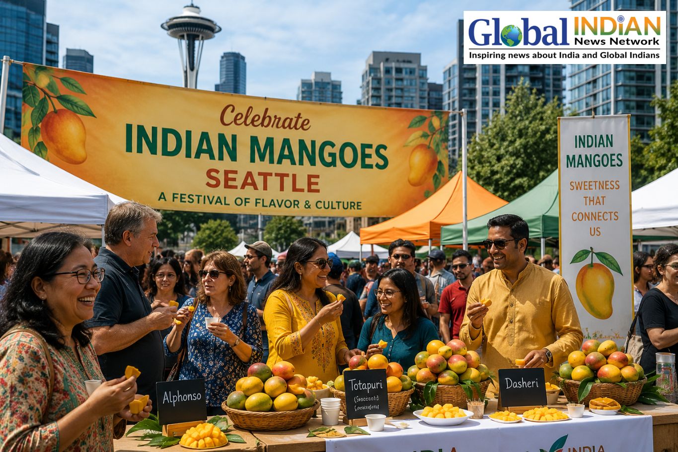 Seattle Celebrates Indian Mangoes at Promotional Festival