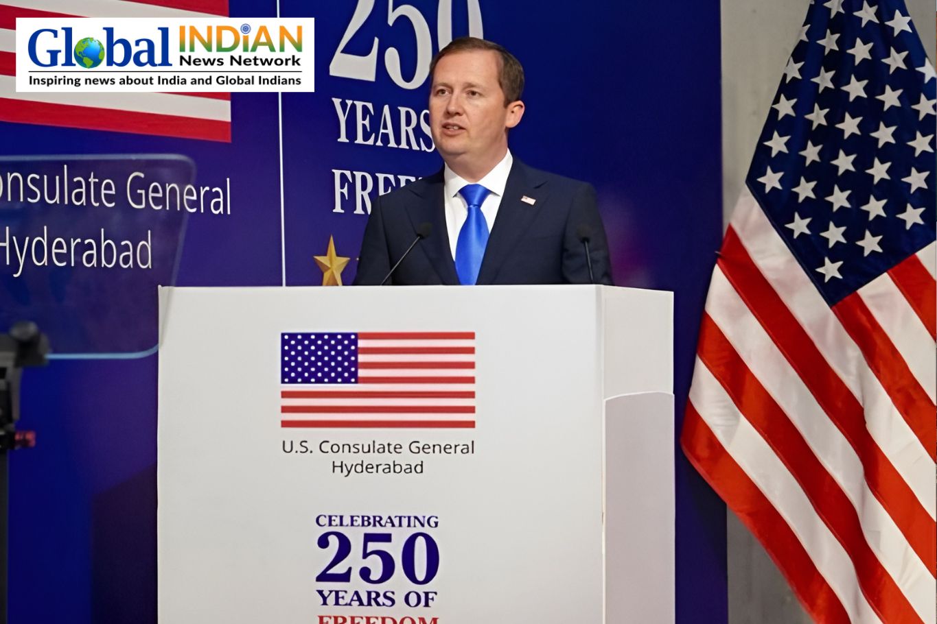 Sergio Gor Marks 250 Years of Freedom in Hyderabad