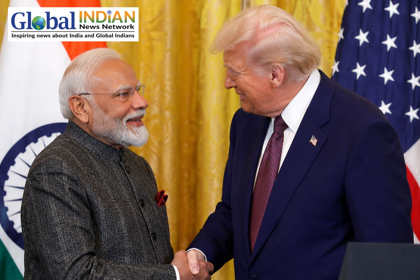 Trump Lauds Modi, India’s Global Leadership Role