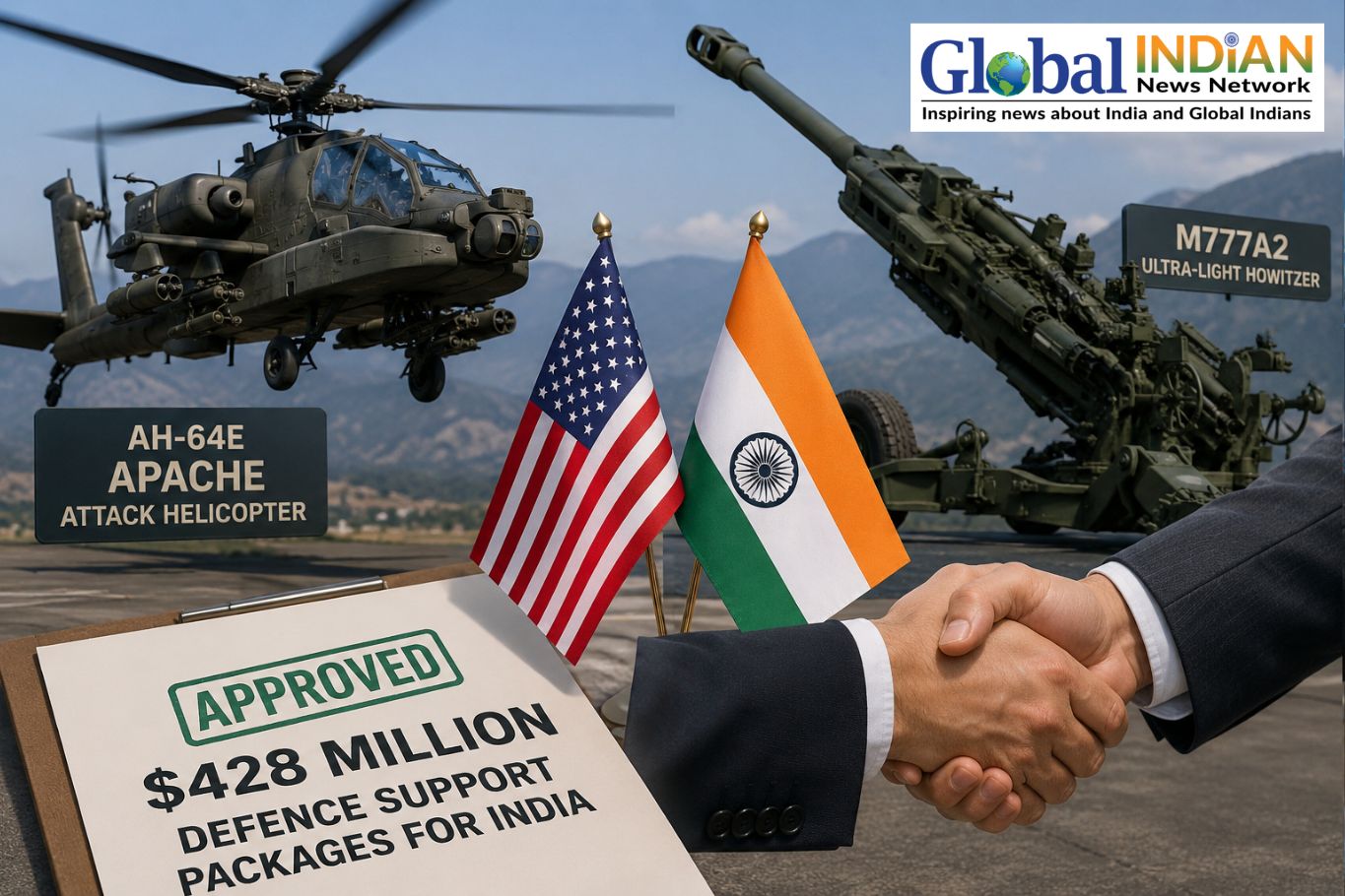 US approves $428M defence support packages for India