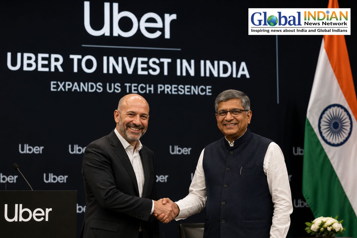 Uber to invest in India, expands US tech presence