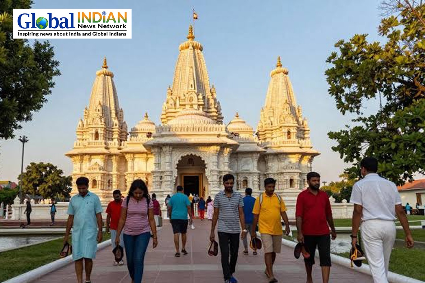 Historic Hindu Temple Celebrates Indian Heritage in US