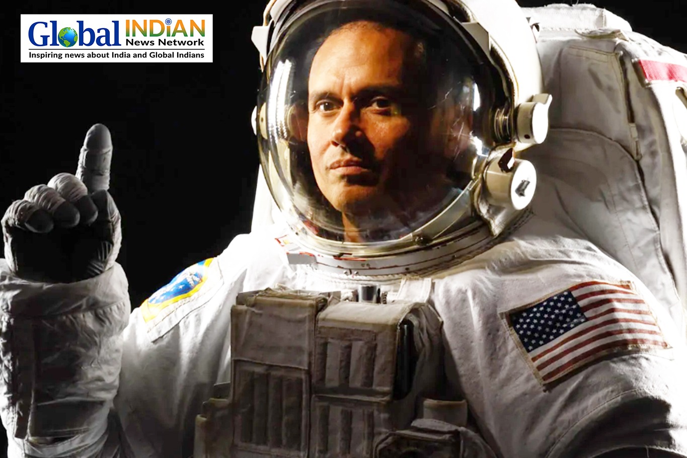 Anil Menon Begins Historic First ISS Mission