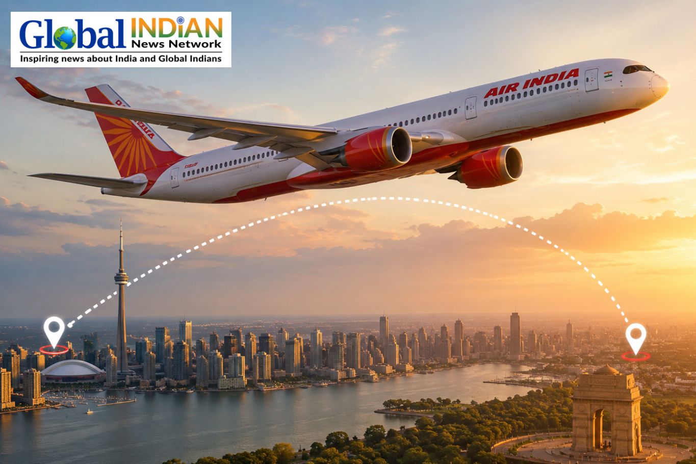 Air India Reduces Toronto-Delhi Flight Time