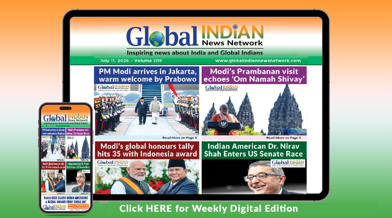 Latest Weekly News about India and Global Indians
