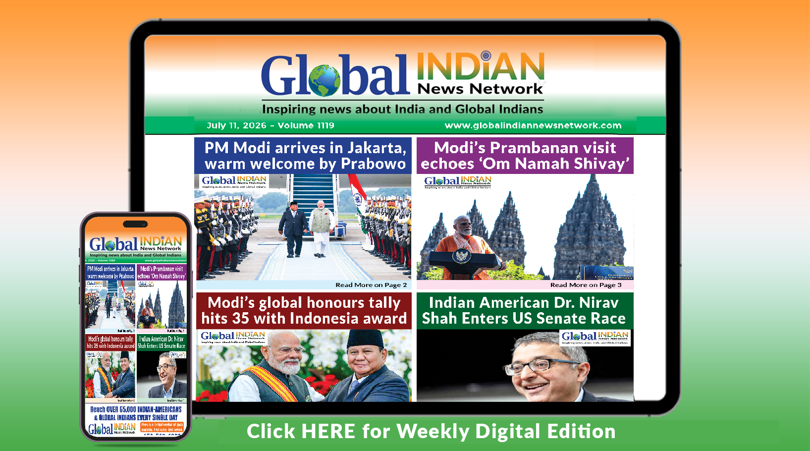Latest Weekly News about India and Global Indians