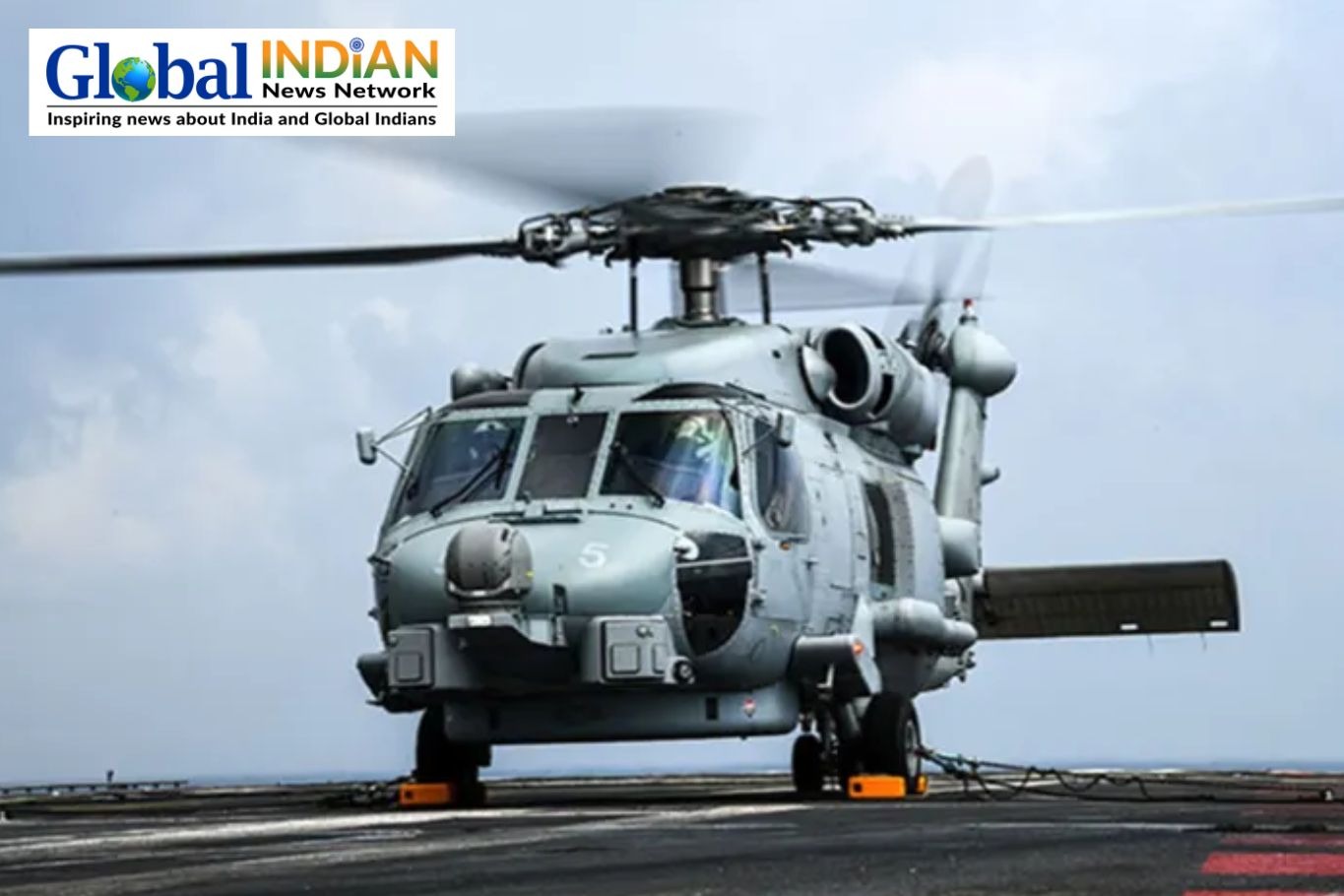 US Delivers More Seahawk Helicopters to India