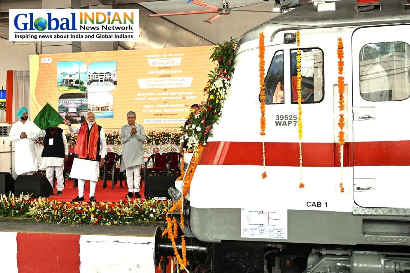 Modi launches major rail, road projects in Jalandhar