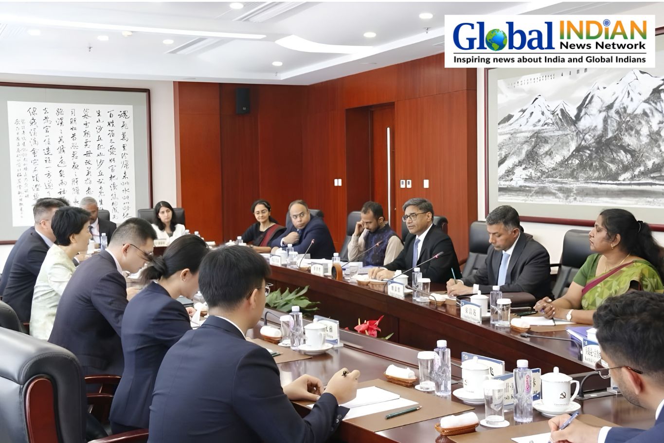 India, China Discuss Strengthening Bilateral Relations