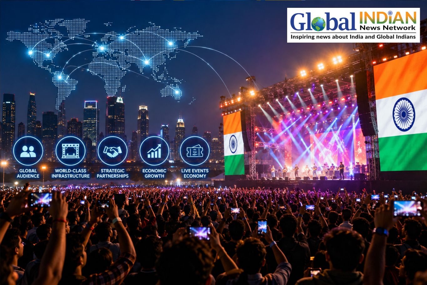 India Eyes Global Live Events Hub by 2030