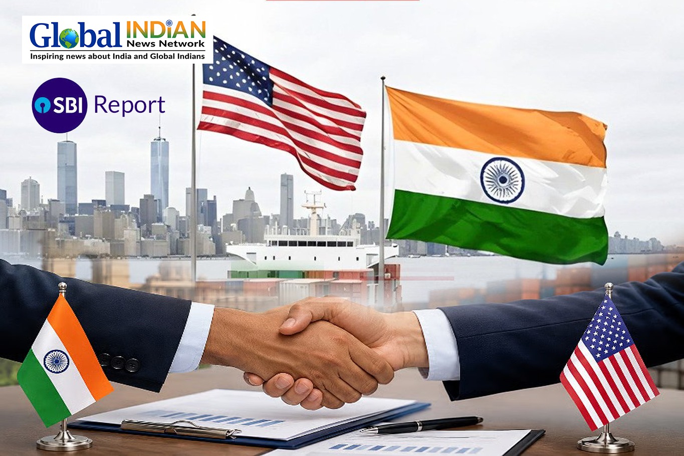 India Urged to Stay Patient on US Trade Talks: SBI