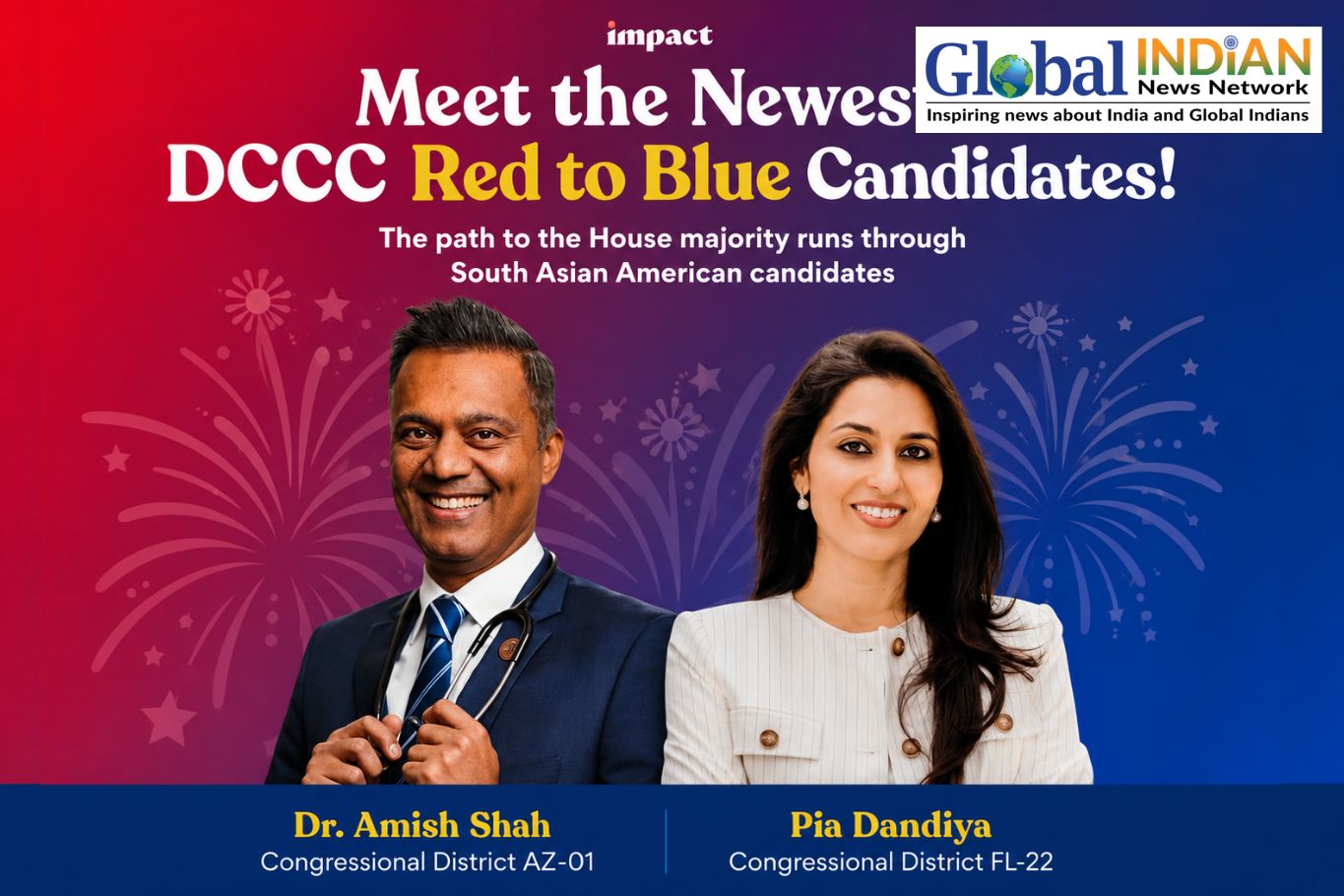Indian-American Candidates Join Democrats’ House Push