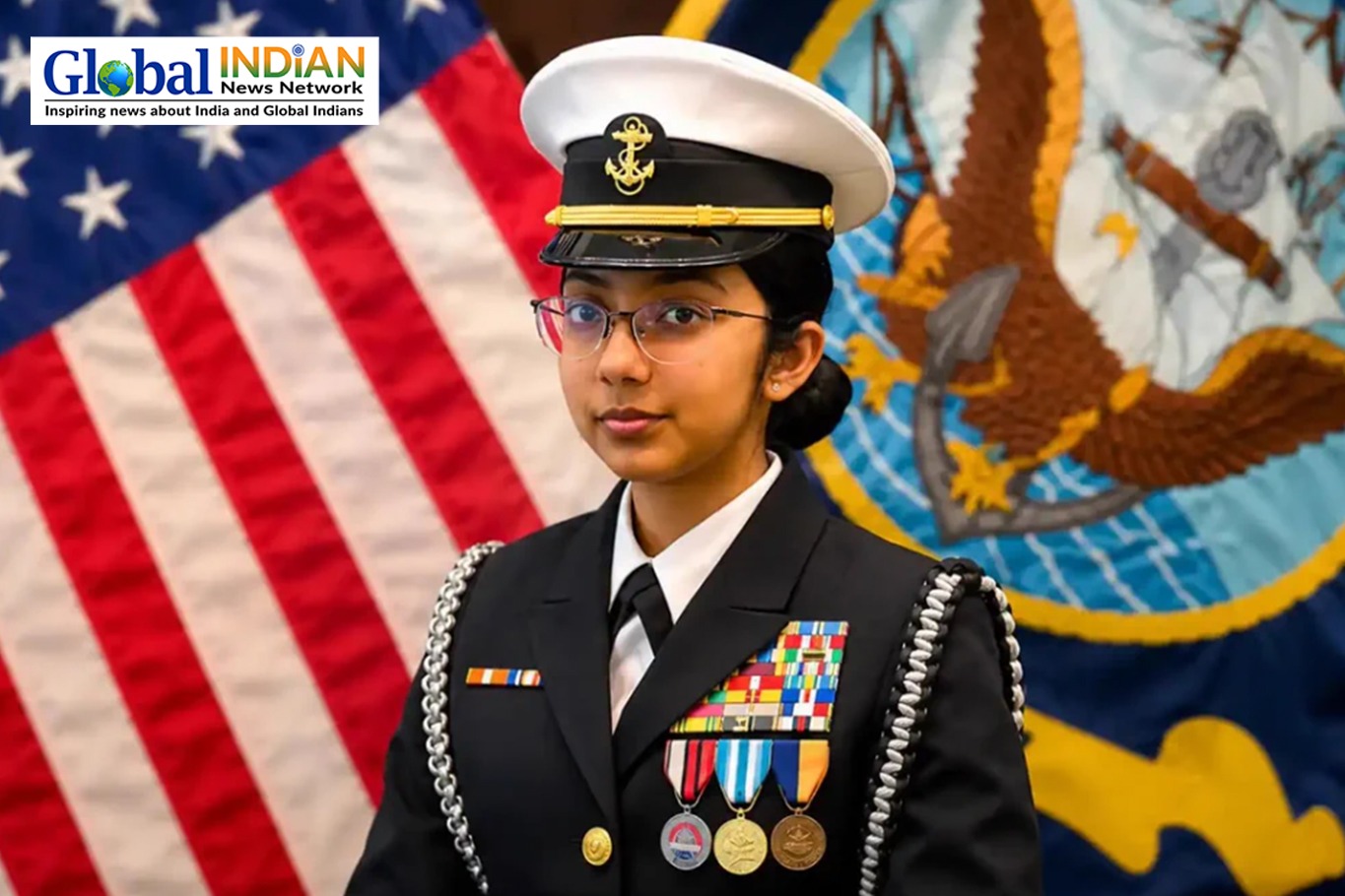 Indian-American Teen Leads 300 US Navy Cadets