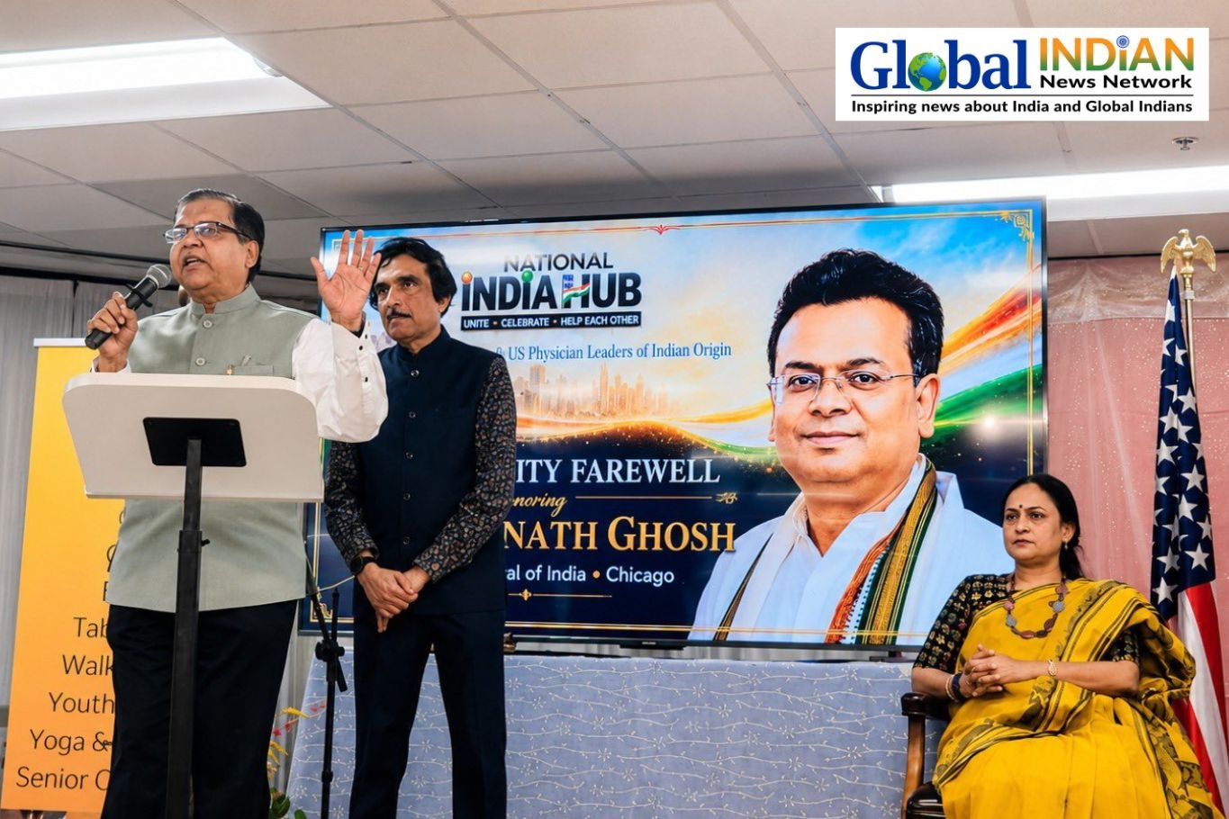Indian Americans Bid Farewell to Chicago Consul General