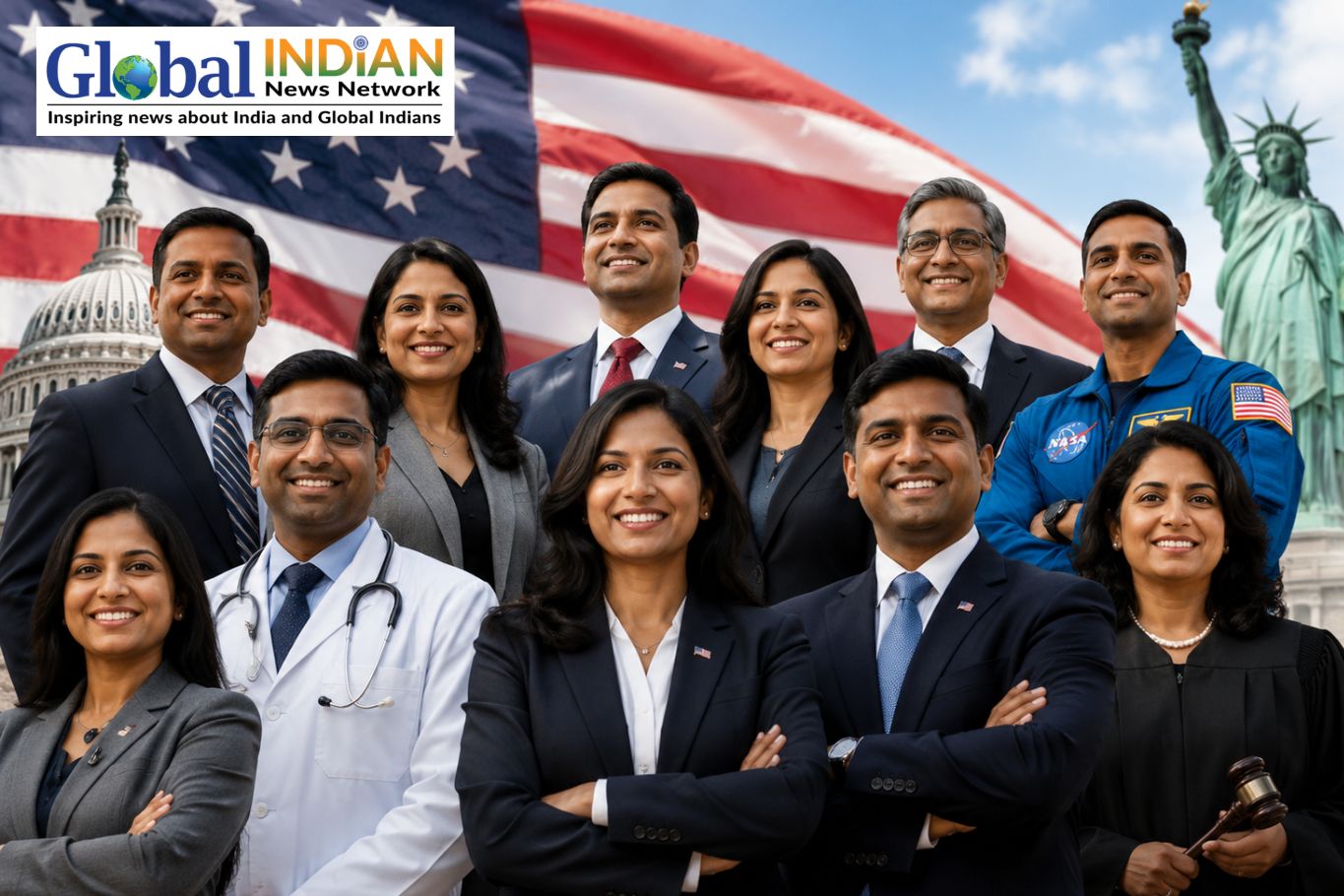 Indian Americans Rise as Powerful Force in US Society Indian Americans Rise as Powerful Force in US Society