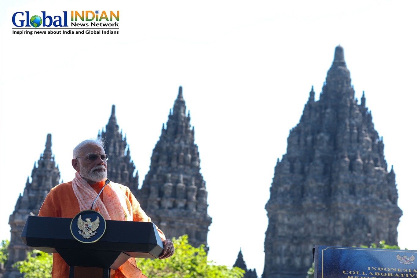 Modi’s Prambanan visit echoes ‘Om Namah Shivay’