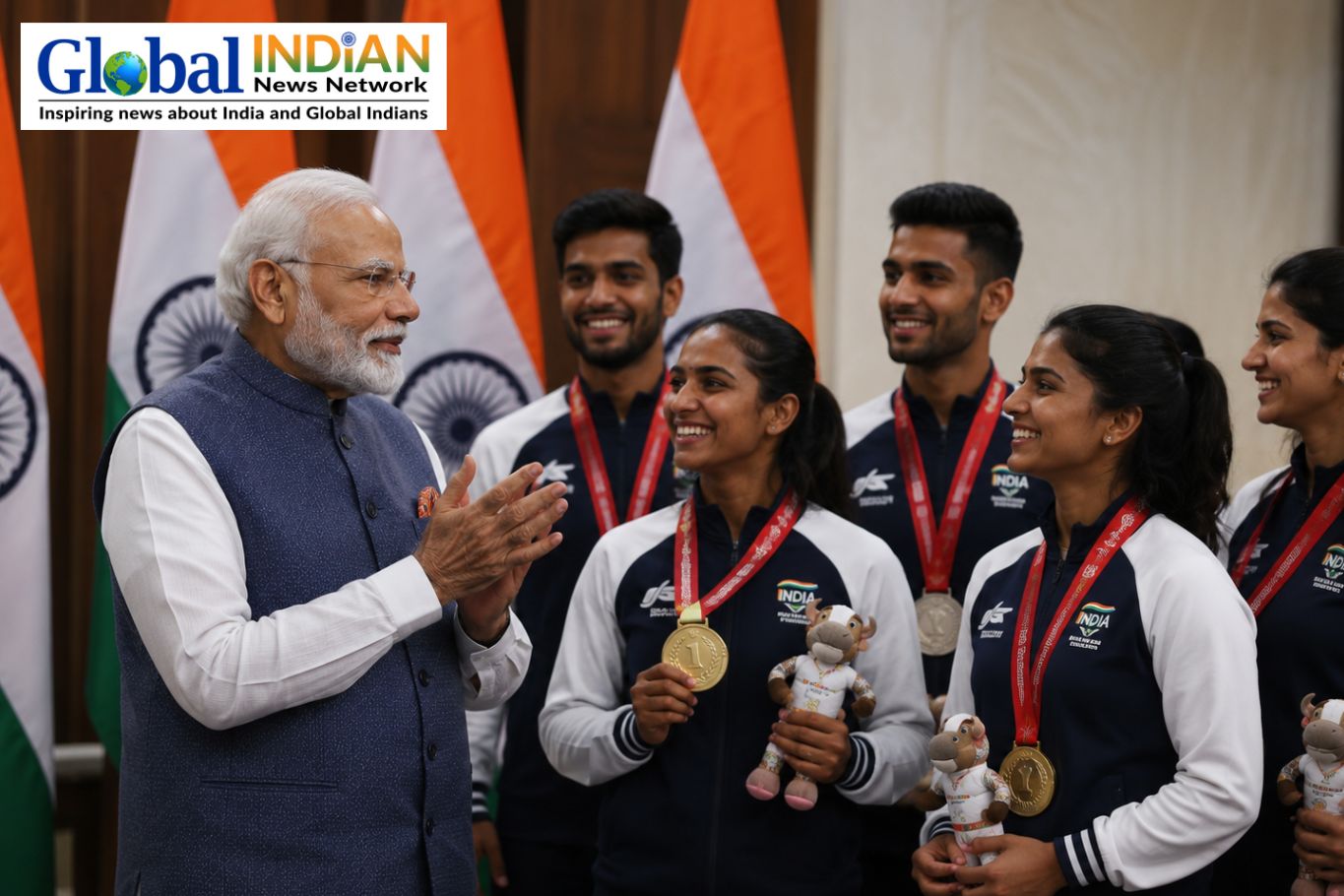 PM Modi Applauds India’s CWG 2026 Medal Winners