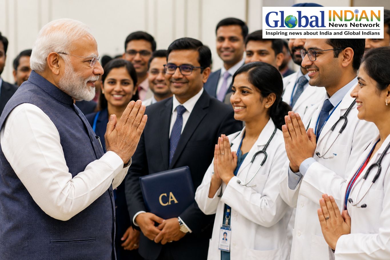PM Modi Greets Doctors and CAs on Special Day PM Modi Greets Doctors and CAs on Special Day