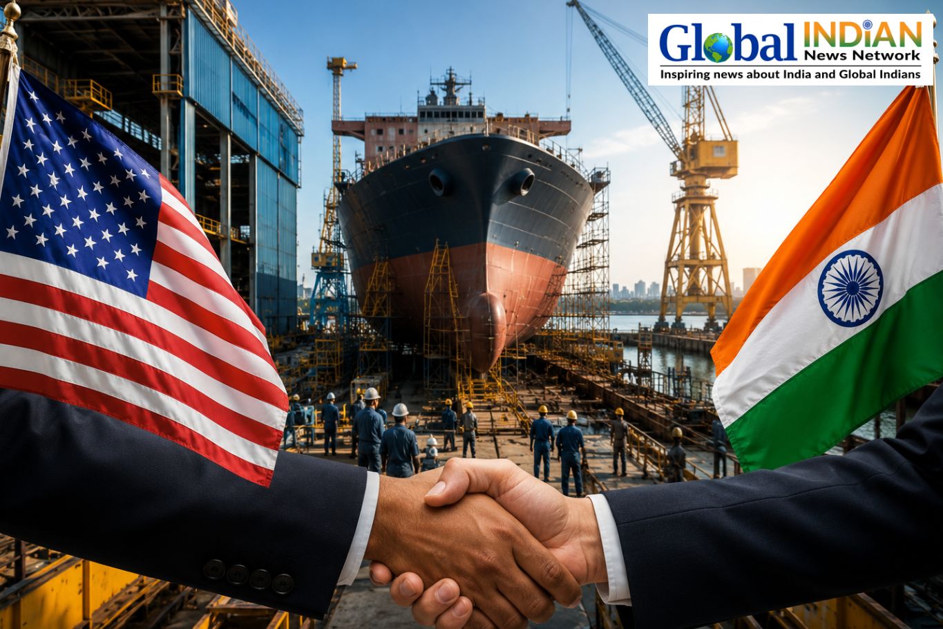 US Sees India as Key Shipbuilding Partner