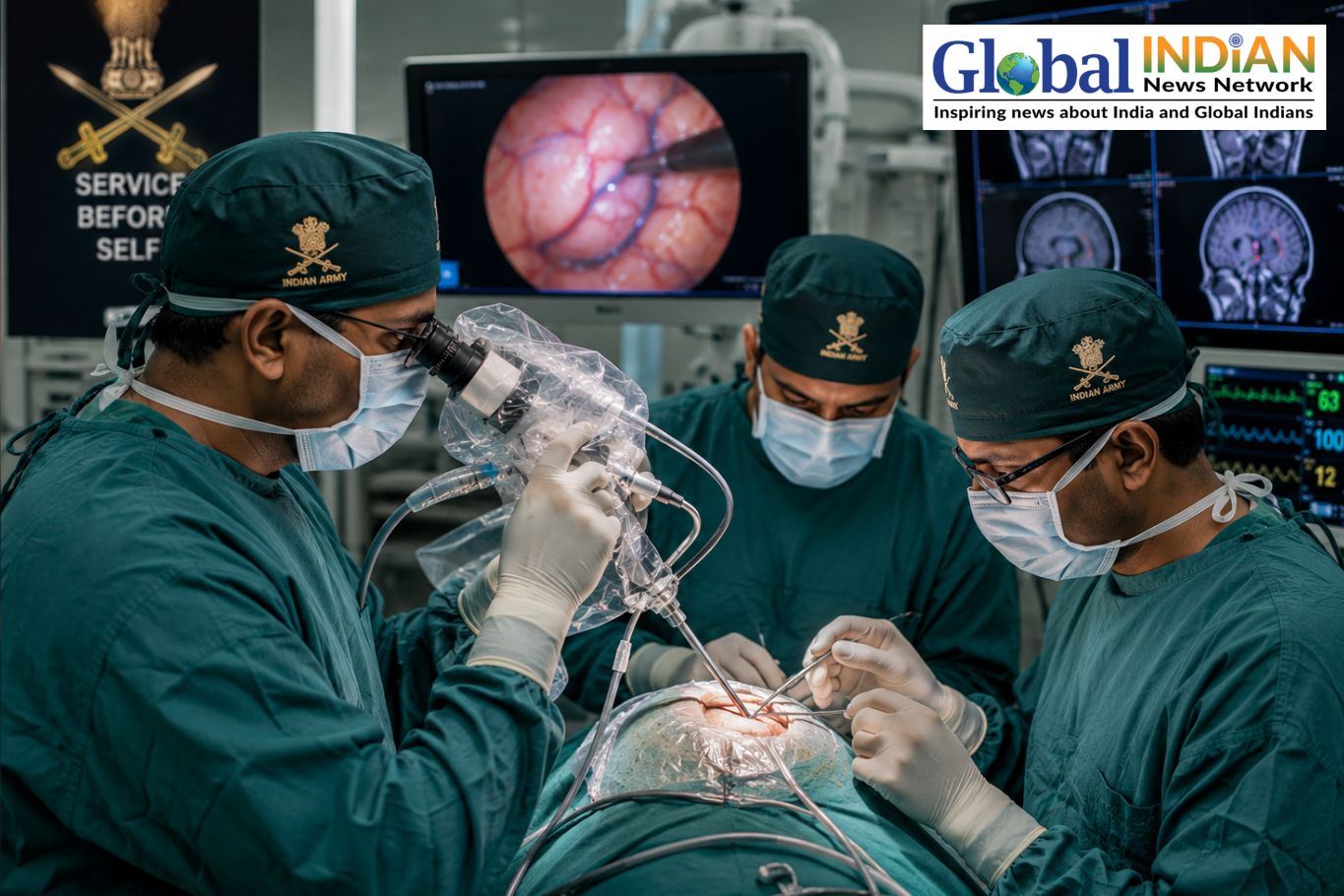 Army Surgeons Pioneer Scar-Free Brain Tumor Surgery