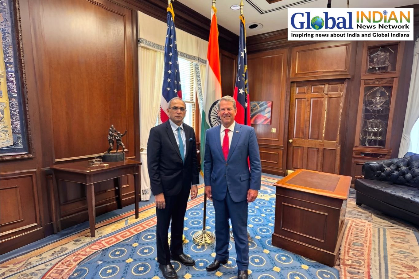 Envoy Kwatra visits Georgia to boost India ties