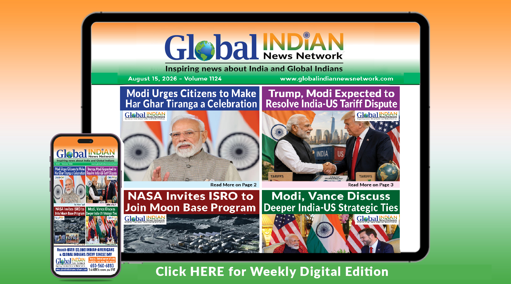 Latest Weekly News about India and Global Indians