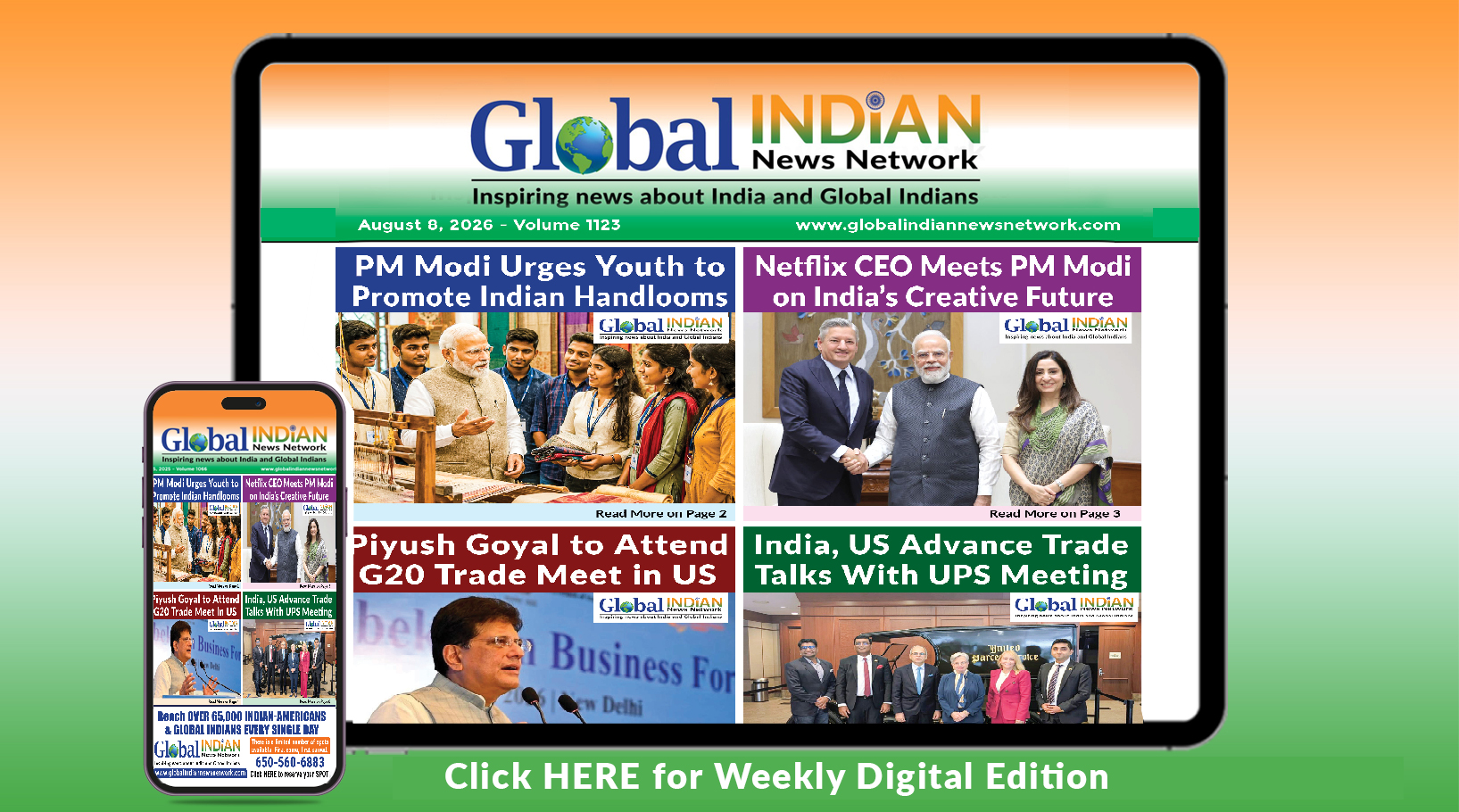 Latest Weekly News about India and Global Indians