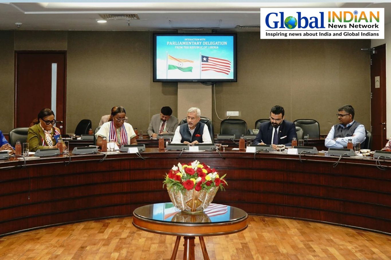Jaishankar meets Liberia delegation, deepens Global South ties Jaishankar meets Liberia delegation, deepens Global South ties