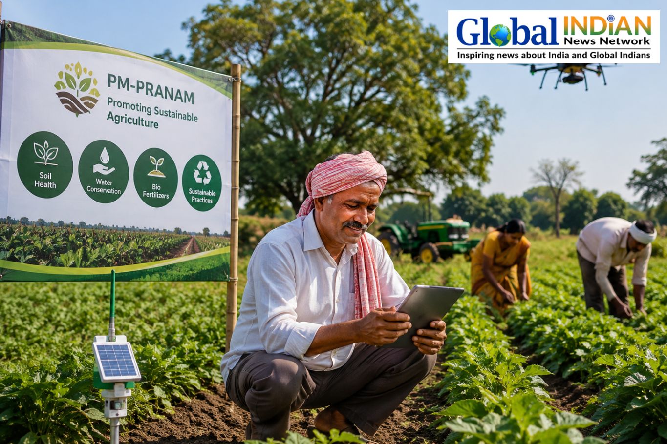 PM-PRANAM Promotes Sustainable Farming in India