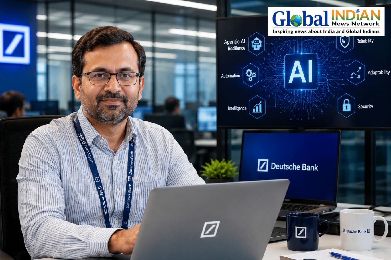 Pankaj Ojha Leads Agentic AI Resilience Push at Deutsche Bank
