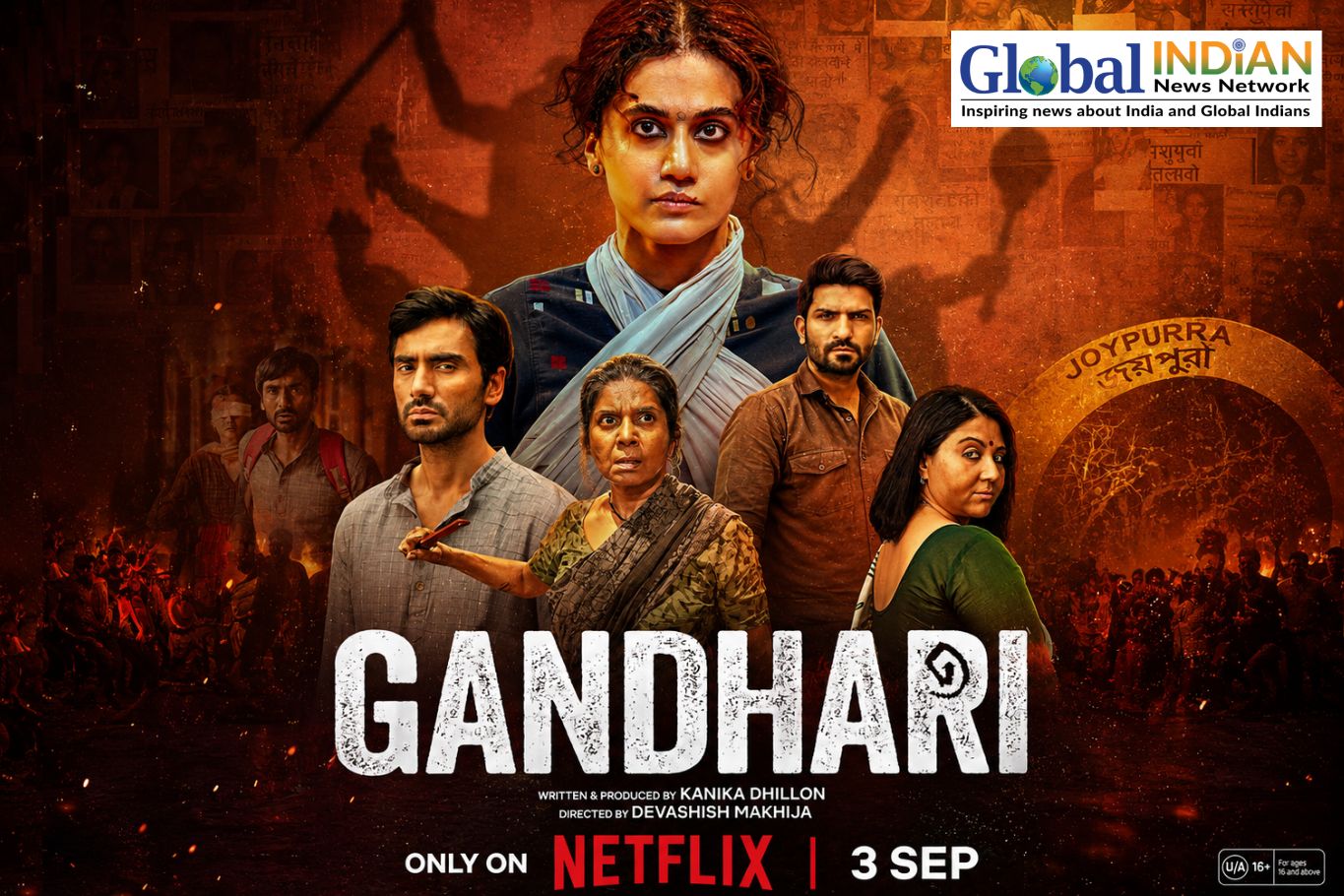 Gandhari Review: Taapsee Shines in Flawed Thriller