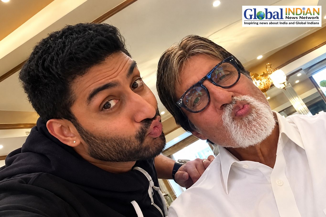 Amitabh Bachchan Reflects on Bond With Son Abhishek Amitabh Bachchan Reflects on Bond With Son Abhishek