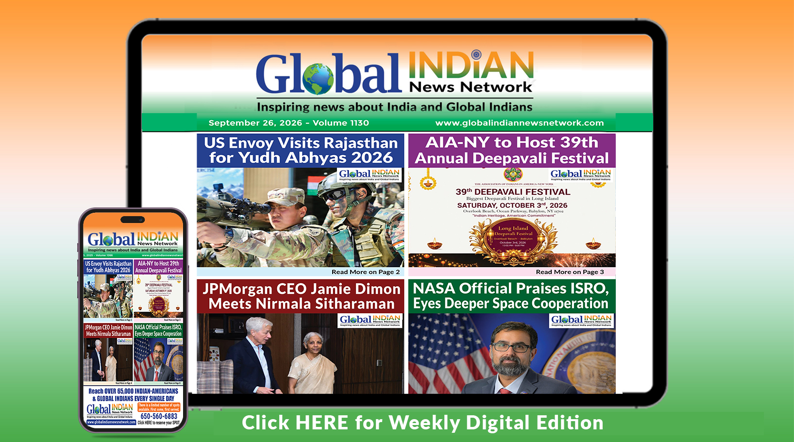 Latest Weekly News about India and Global Indians Latest Weekly News about India and Global Indians
