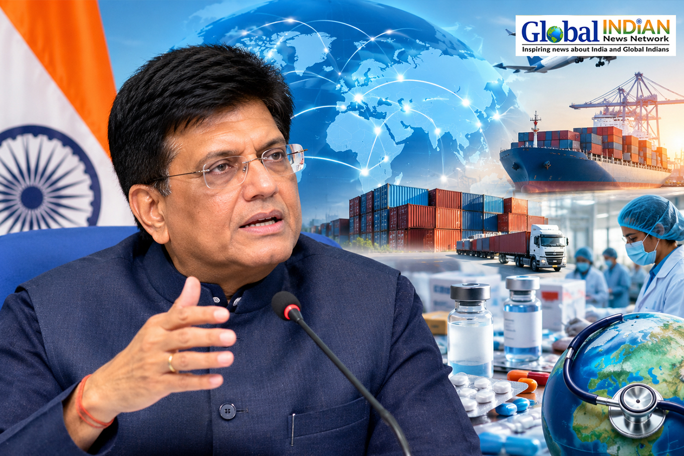 Goyal Calls for Resilient Global Healthcare Supply Chains