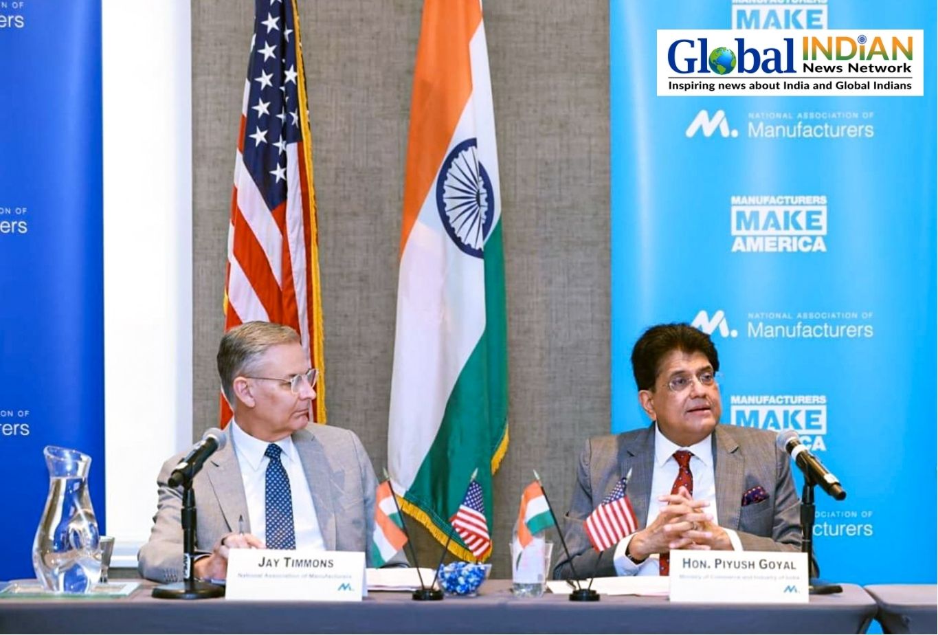 Goyal Urges US Manufacturers to Expand in India