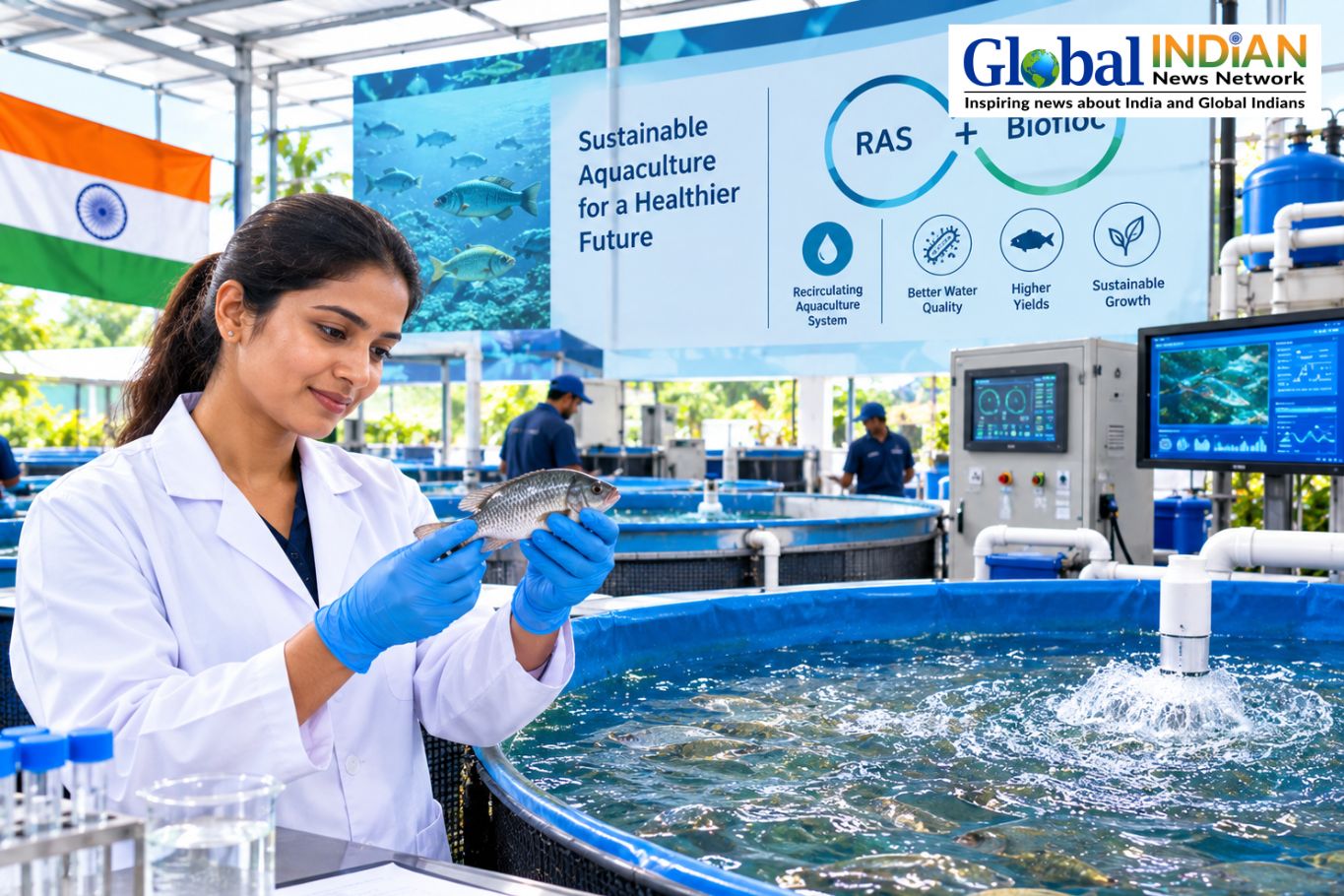 India Advances Next-Gen Aquaculture With RAS, Biofloc India Advances Next-Gen Aquaculture With RAS, Biofloc
